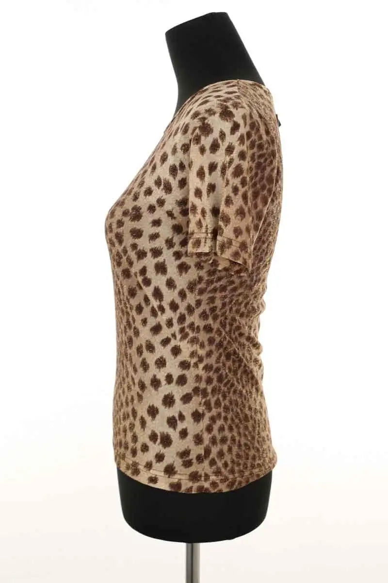 T-shirt Irie Wash Marron en Synthétique