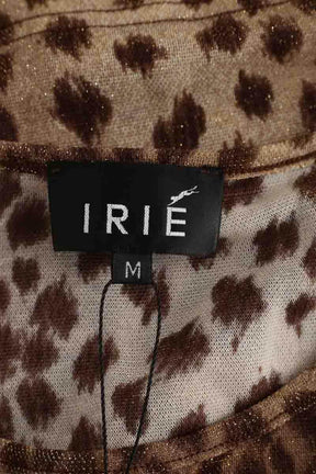 T-shirt Irie Wash Marron en Synthétique