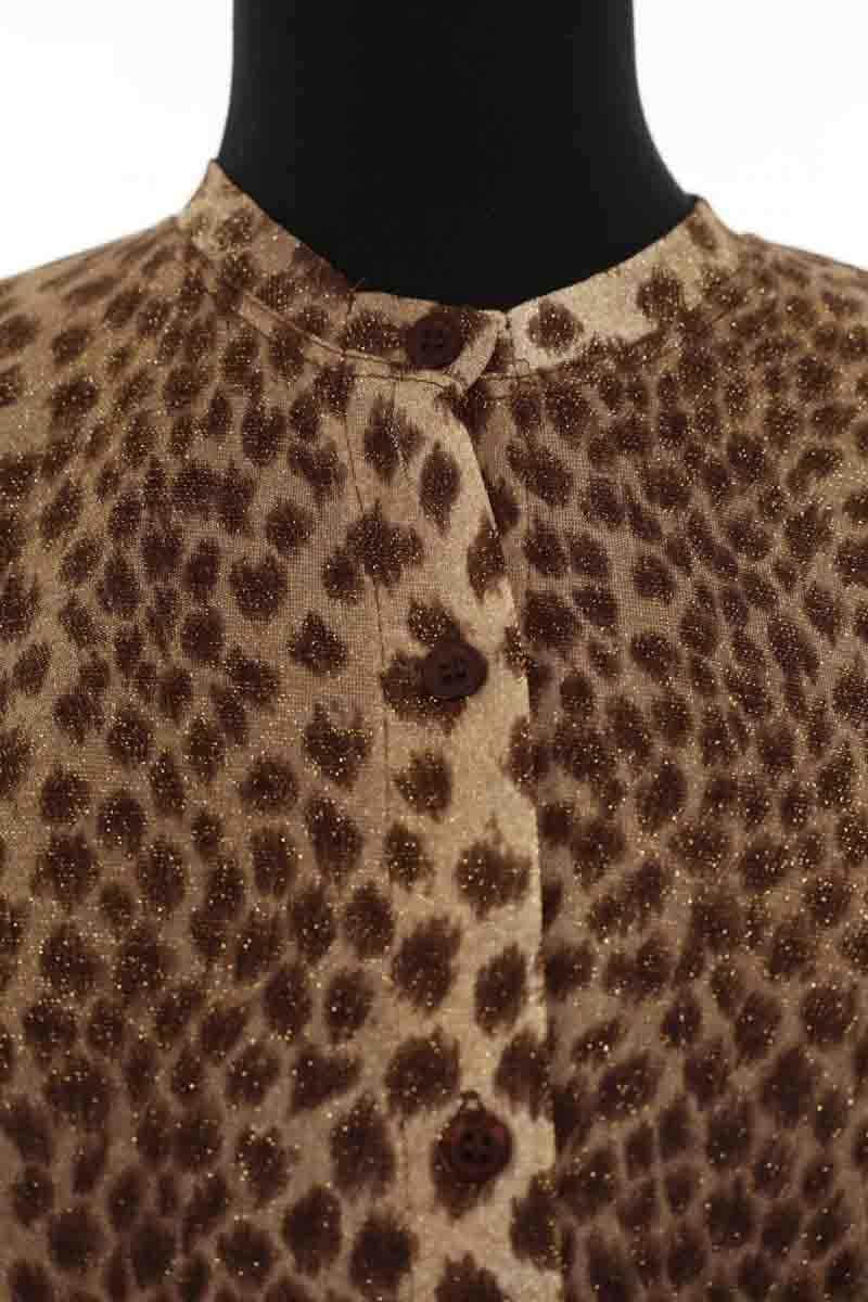 T-shirt Irie Wash Marron en Synthétique