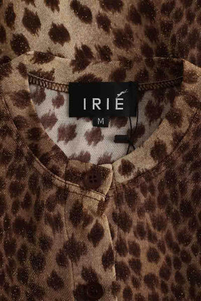 T-shirt Irie Wash Marron en Synthétique
