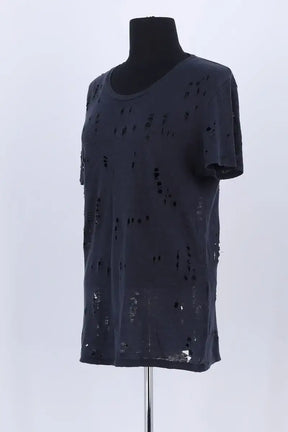 T-shirt Iro Anthracite en Lin