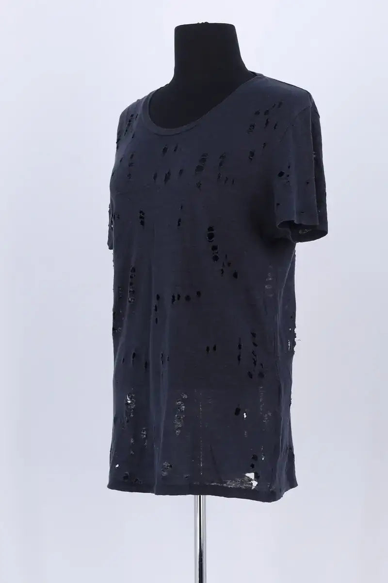T-shirt Iro Anthracite en Lin