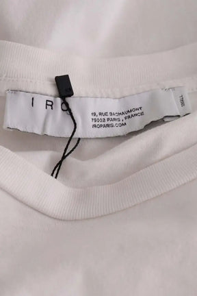 T-shirt Iro Blanc en Coton