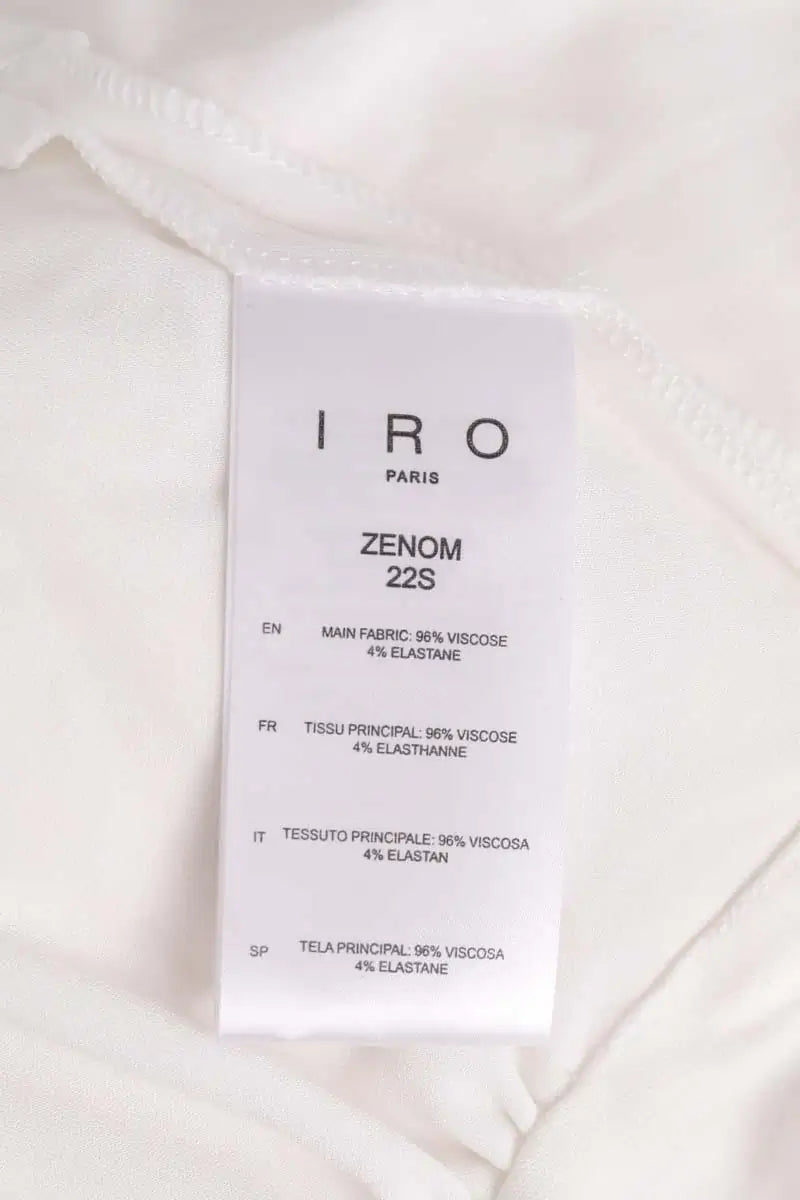 T-shirt Iro Blanc en Viscose