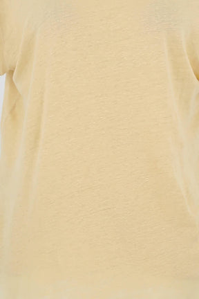 T-shirt Iro Jaune en Lin