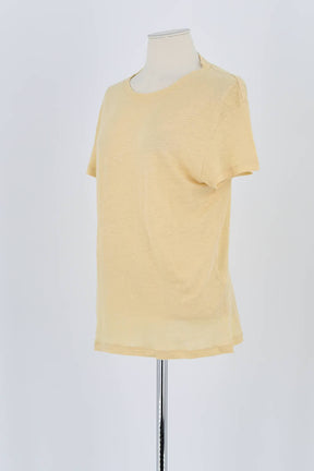 T-shirt Iro Jaune en Lin