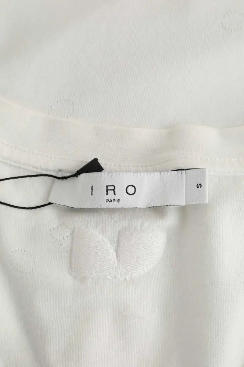 T-shirt Iro Jolia Blanc en Coton
