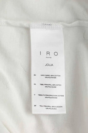 T-shirt Iro Jolia Blanc en Coton