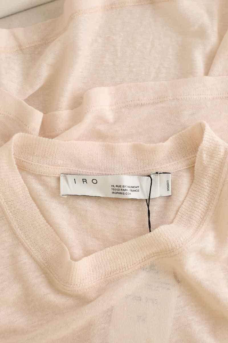 T-shirt Iro Rose en Lin