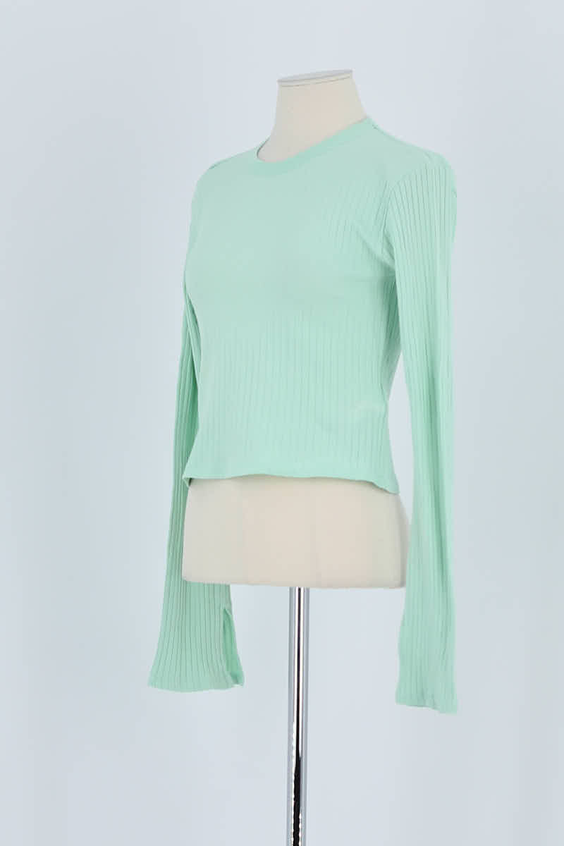 T-shirt Iro Vert en Coton