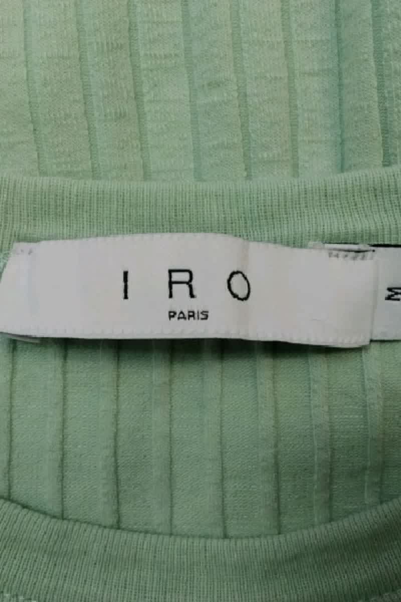 T-shirt Iro Vert en Coton