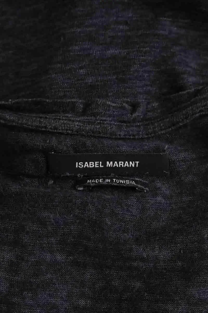 T-shirt Isabel Marant Anthracite en Lin
