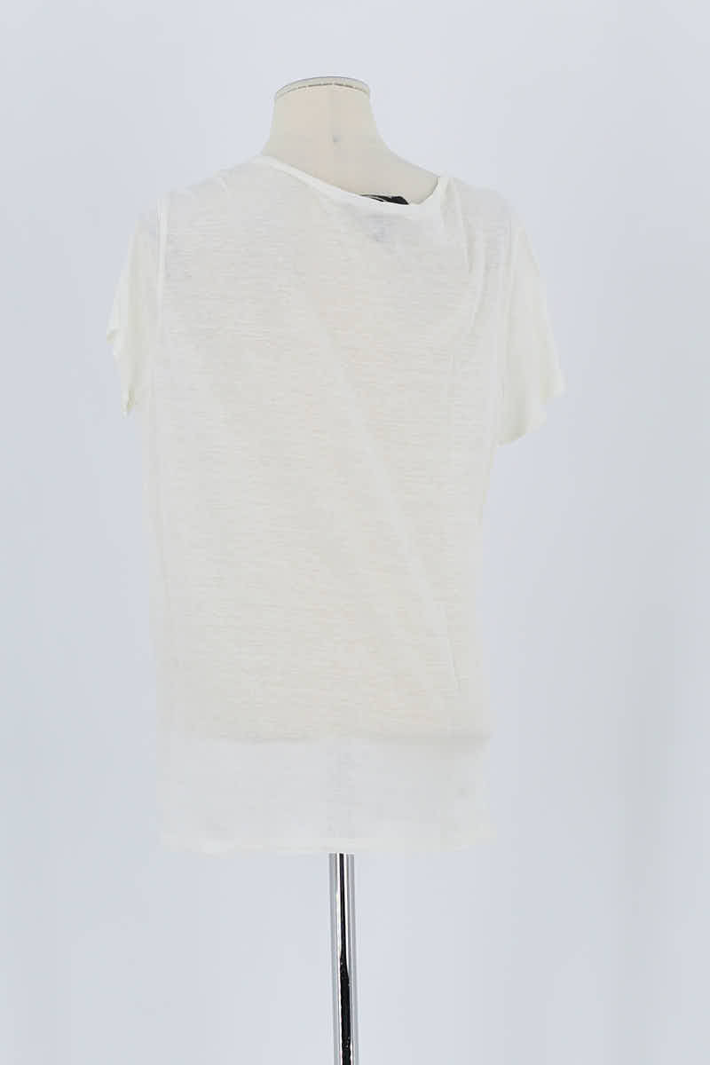 T-shirt Isabel Marant Blanc en Lin