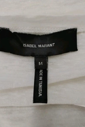 T-shirt Isabel Marant Blanc en Lin