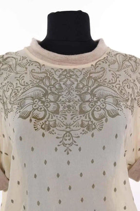 T-shirt Isabel Marant Étoile Beige en Soie