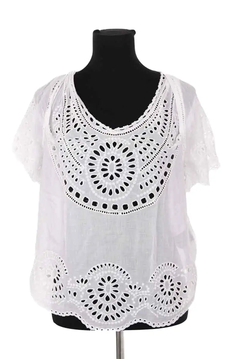 T-shirt Isabel Marant Étoile Blanc en Coton, taille S - Seconde Main