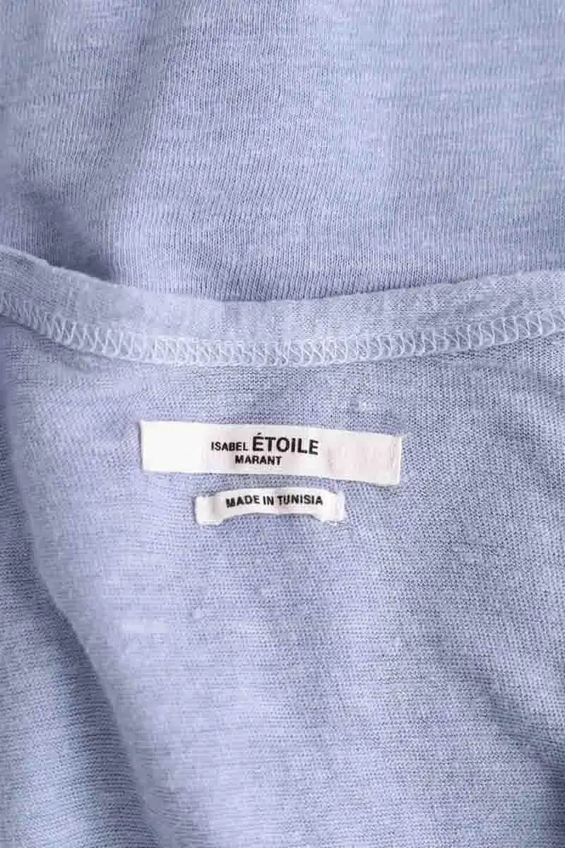 T-shirt Isabel Marant Étoile Bleu en Lin