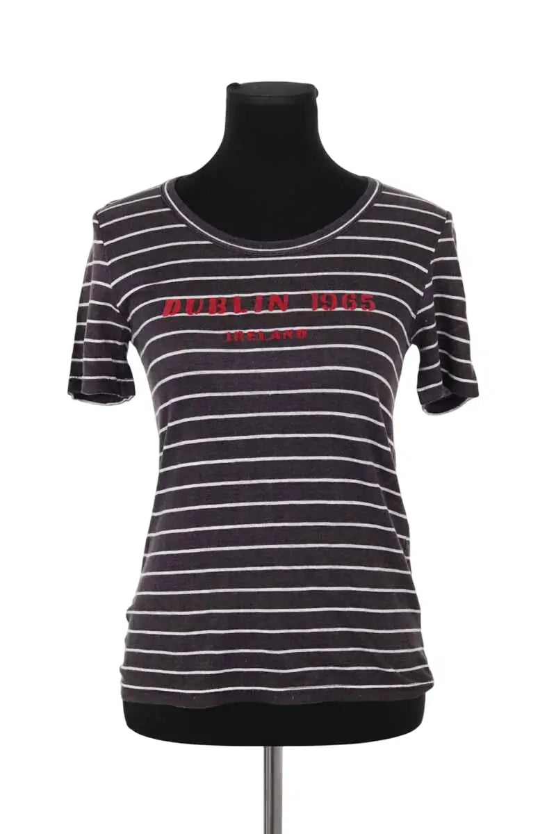 T-shirt Isabel Marant Étoile Gris en Lin, taille S - Seconde Main
