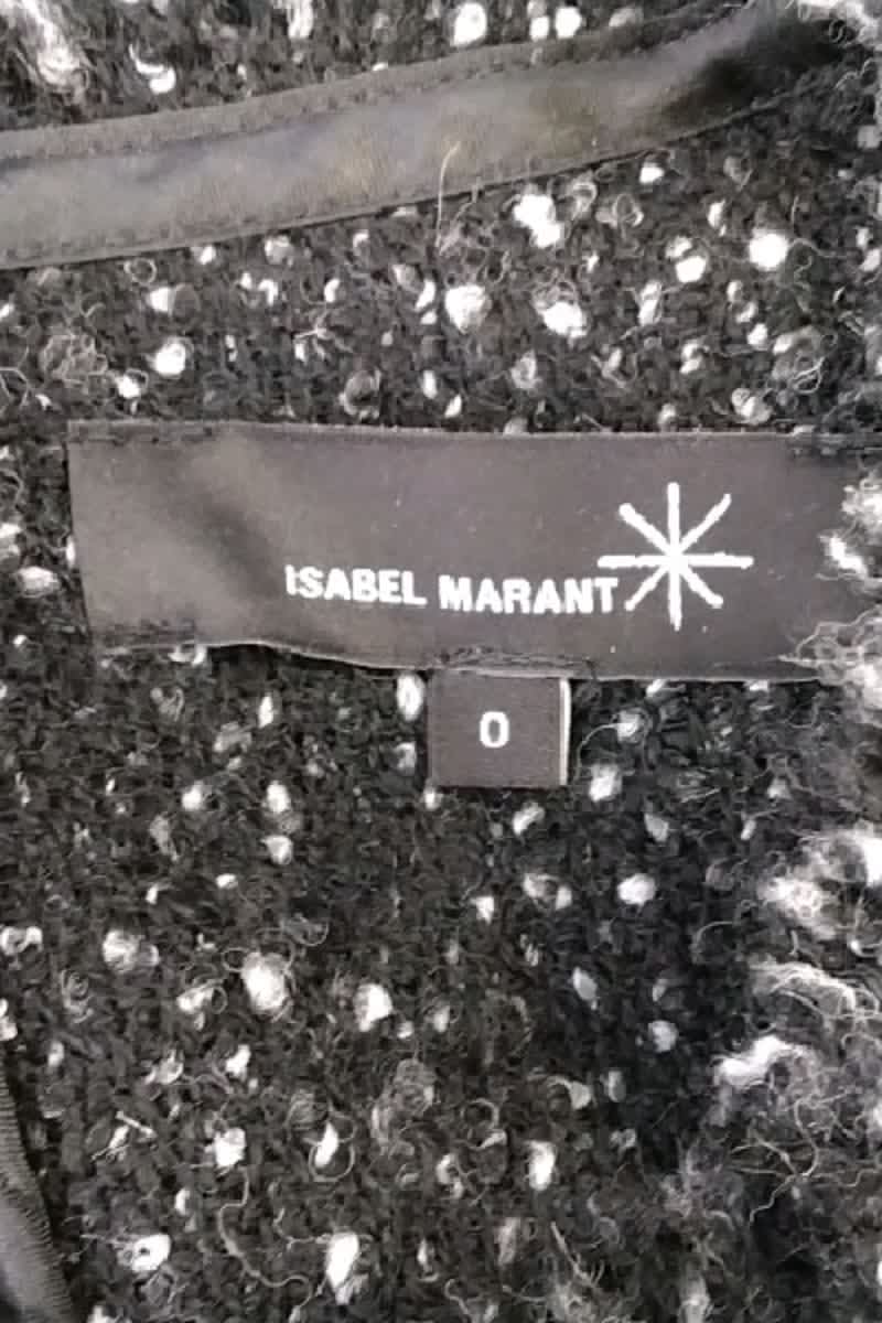T-shirt Isabel Marant Noir en Laine