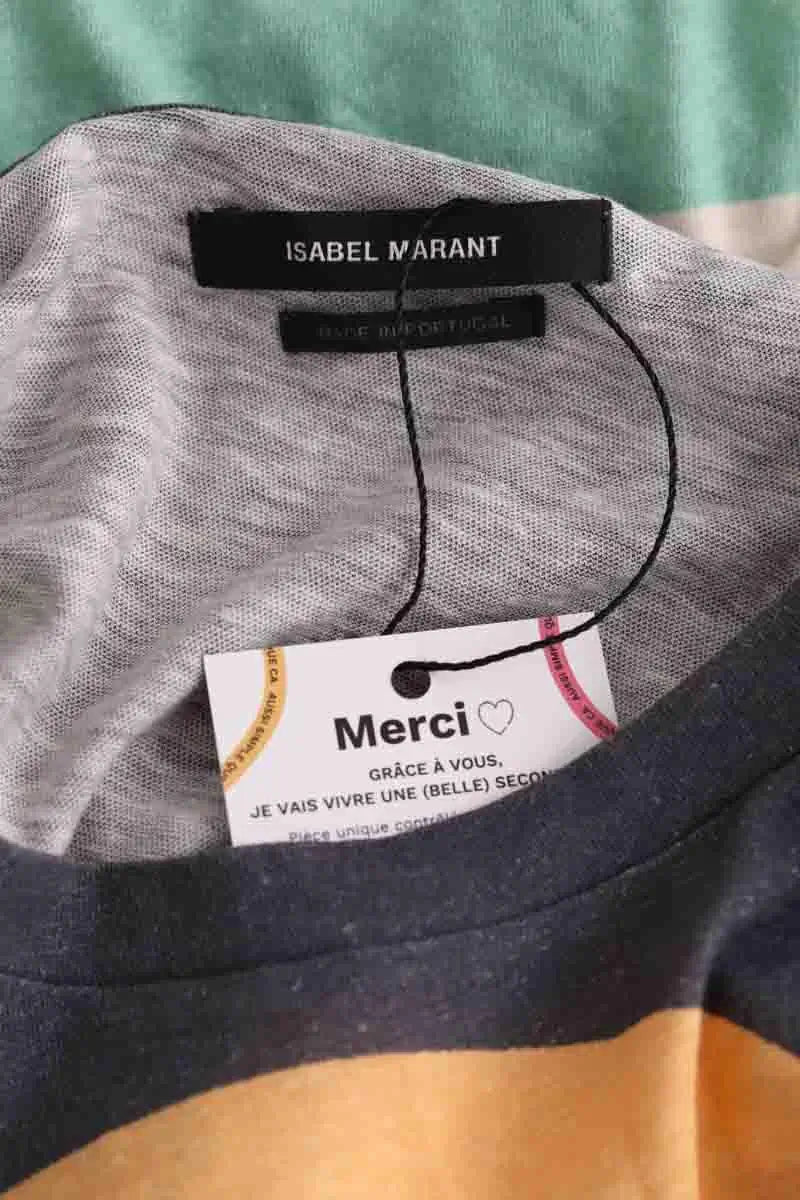 T-shirt Isabel Marant Zewel Multicolore en Coton