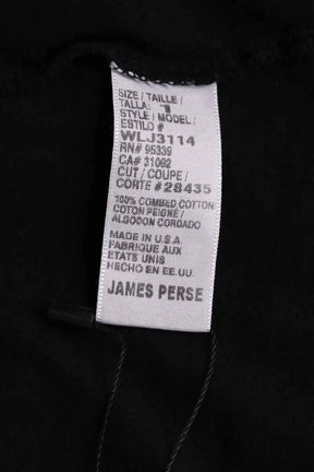 T-shirt James Perse Noir en Coton