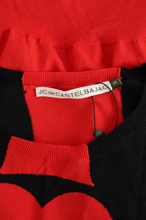 T-shirt Jean-Charles de Castelbajac Rouge en Viscose
