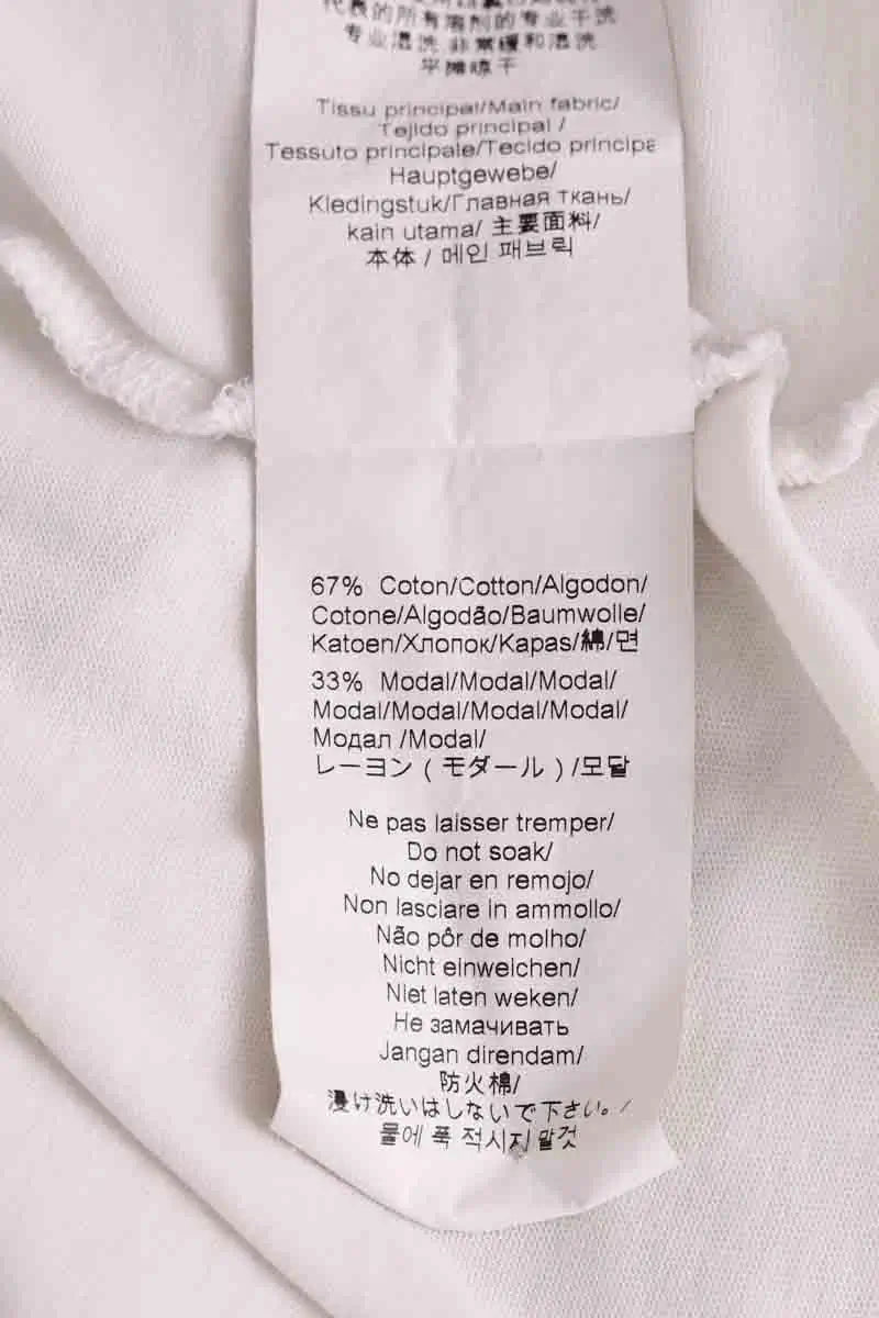 T-shirt Kenzo Blanc en Coton