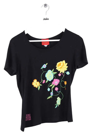 T-shirt Kenzo Noir en Coton, taille M - Seconde Main