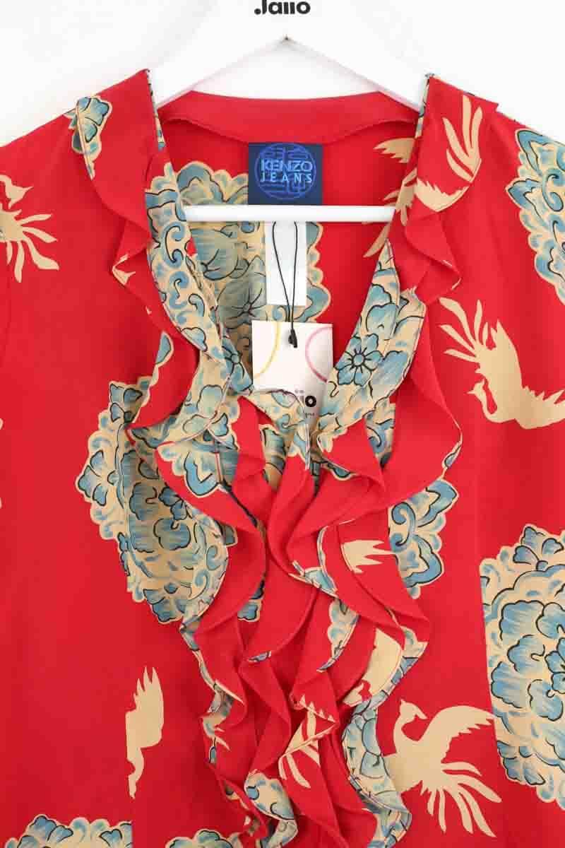 T-shirt Kenzo Rouge en Soie