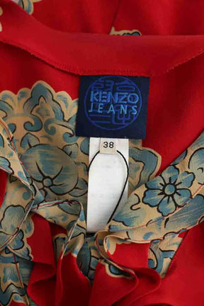 T-shirt Kenzo Rouge en Soie