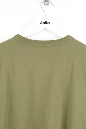 T-shirt Kitsuné Kaki en Coton