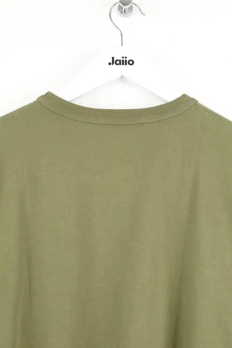 T-shirt Kitsuné Kaki en Coton