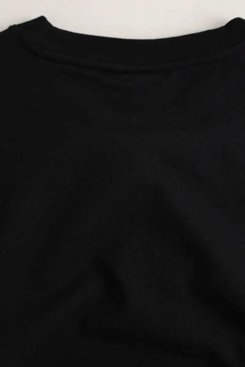 T-shirt Kitsuné Noir en Coton