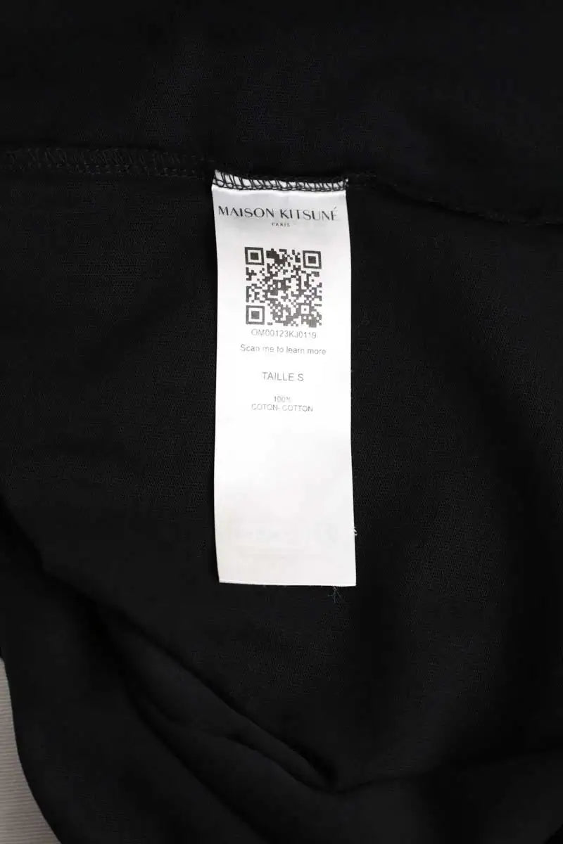 T-shirt Kitsuné Noir en Coton