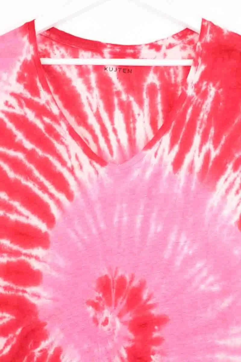 T-shirt Kujten Rose en Lin