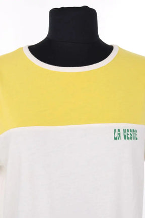 T-shirt La Veste Jaune en Coton