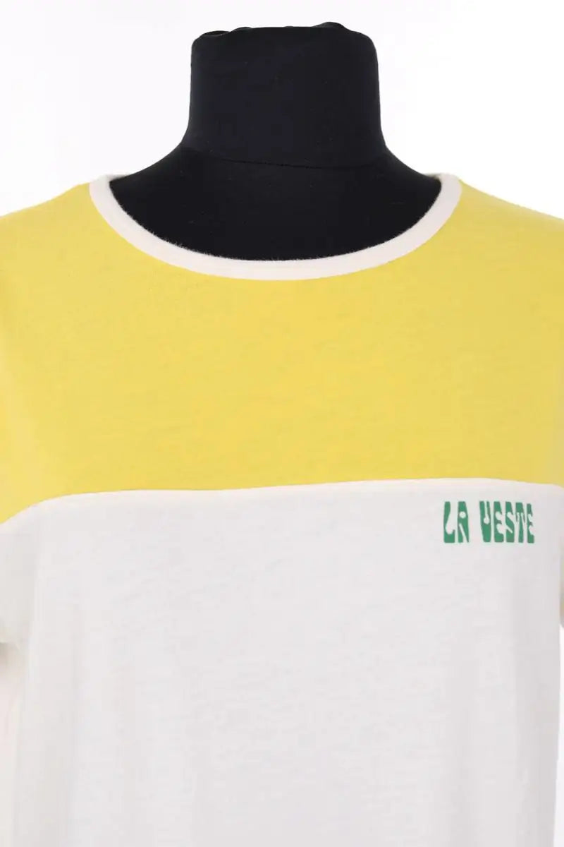 T-shirt La Veste Jaune en Coton