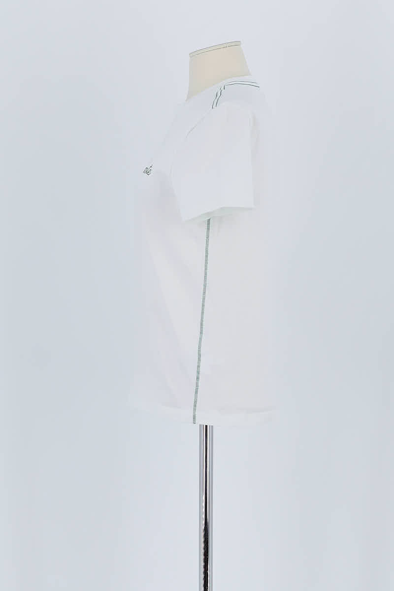 T-shirt Lacoste Blanc en Coton