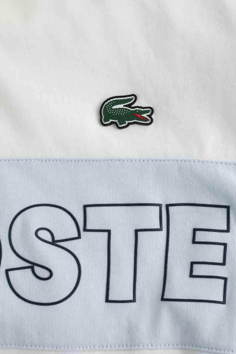 T-shirt Lacoste Blanc en Coton