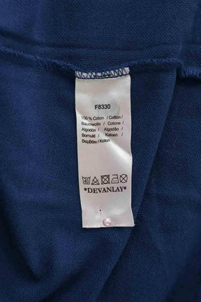 T-shirt Lacoste Bleu en Coton