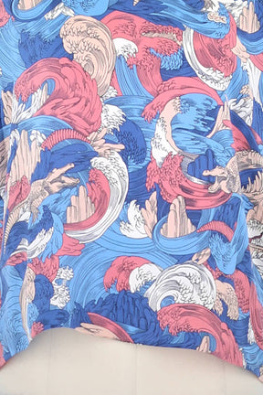 T-shirt Lacoste Bleu en Polyester