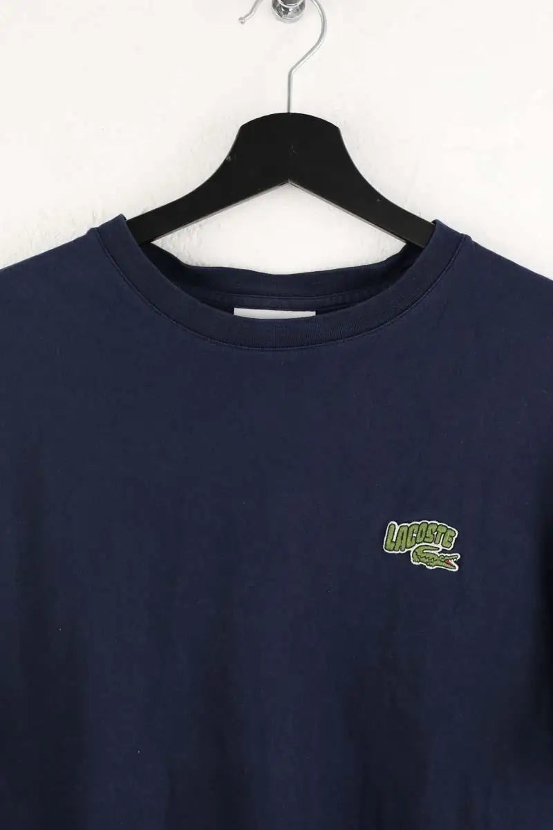 T-shirt Lacoste Marine en Coton