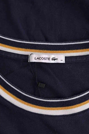 T-shirt Lacoste Marine en Viscose