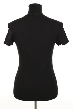 T-shirt Lacoste Noir en Coton
