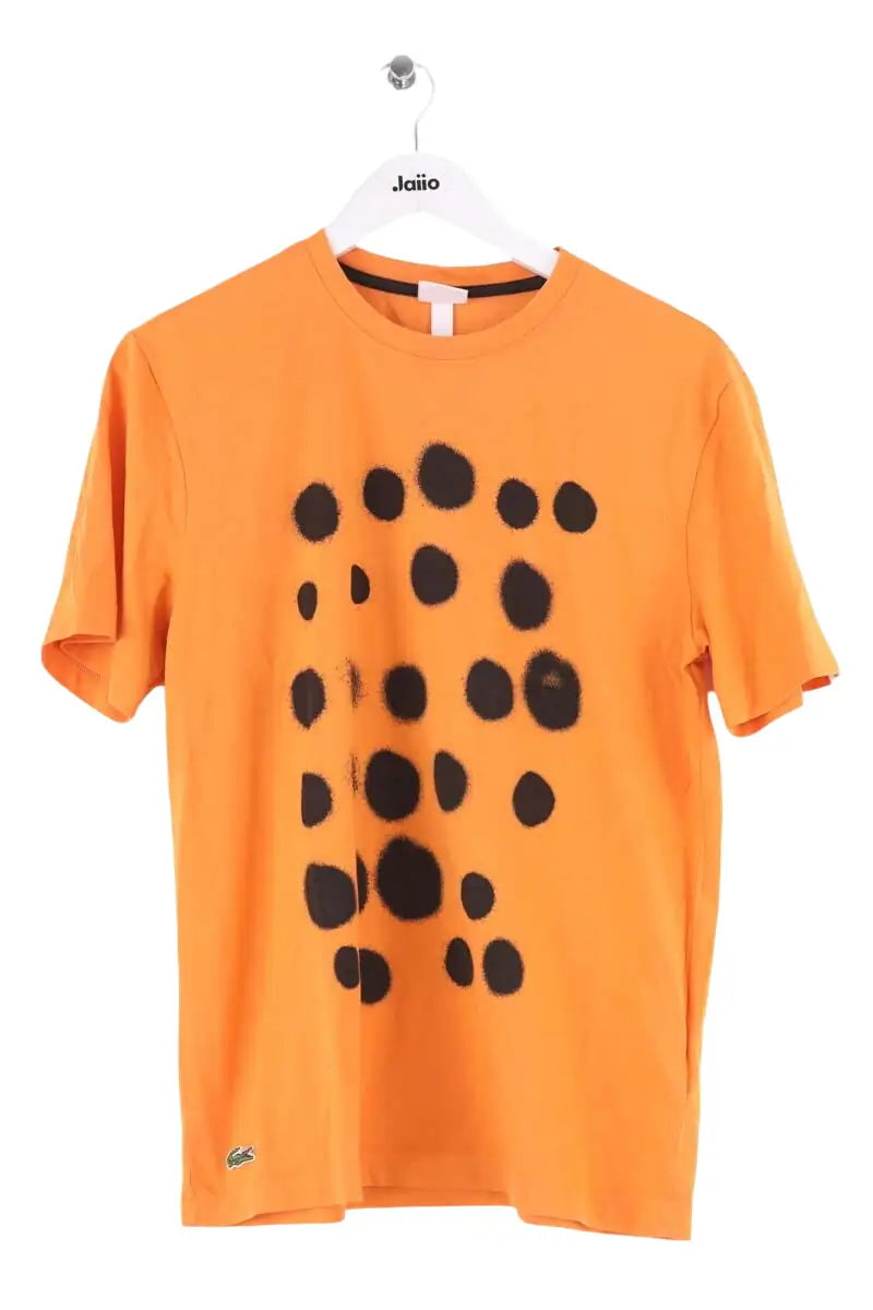 T-shirt Lacoste Orange en Coton, taille M - Seconde Main