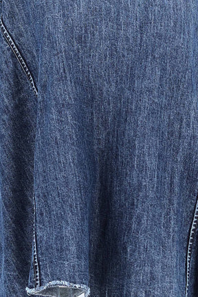 T-shirt Laurence Bras Bleu en Coton