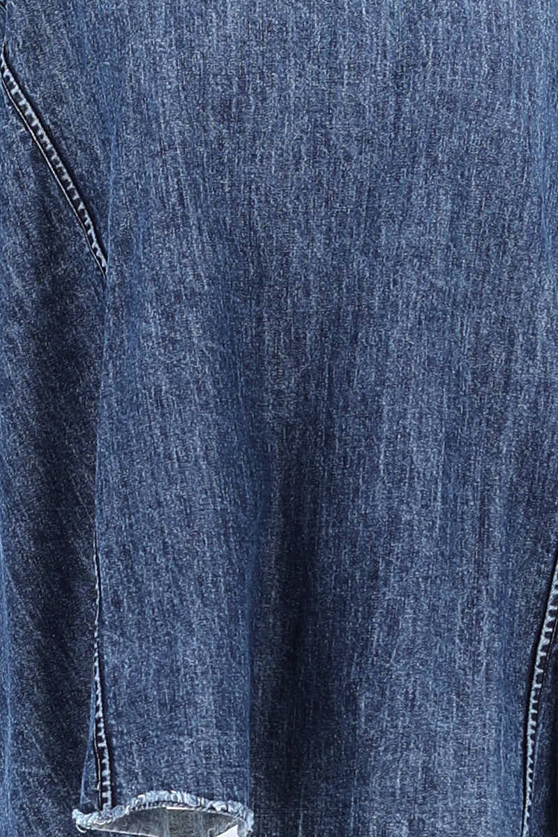 T-shirt Laurence Bras Bleu en Coton
