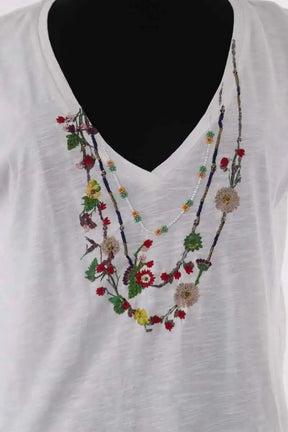 T-shirt Leon & Harper Blanc en Coton