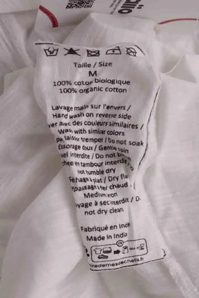 T-shirt Leon & Harper Blanc en Coton