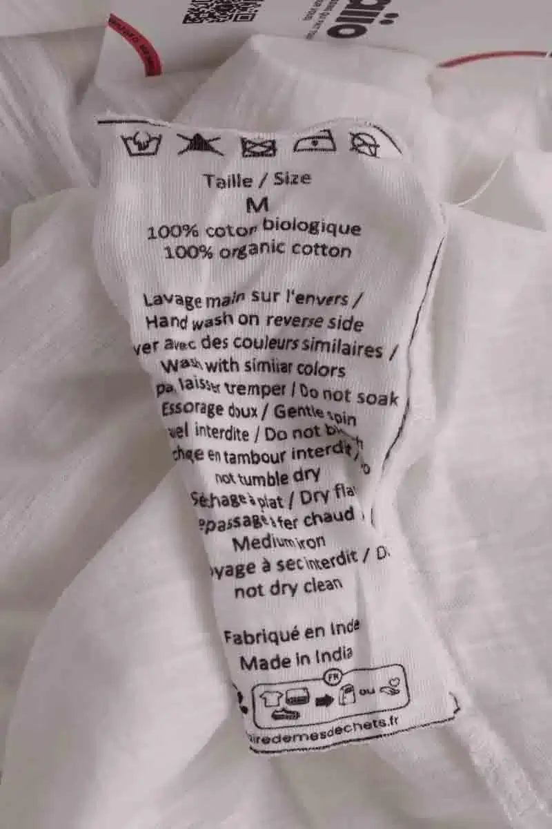 T-shirt Leon & Harper Blanc en Coton